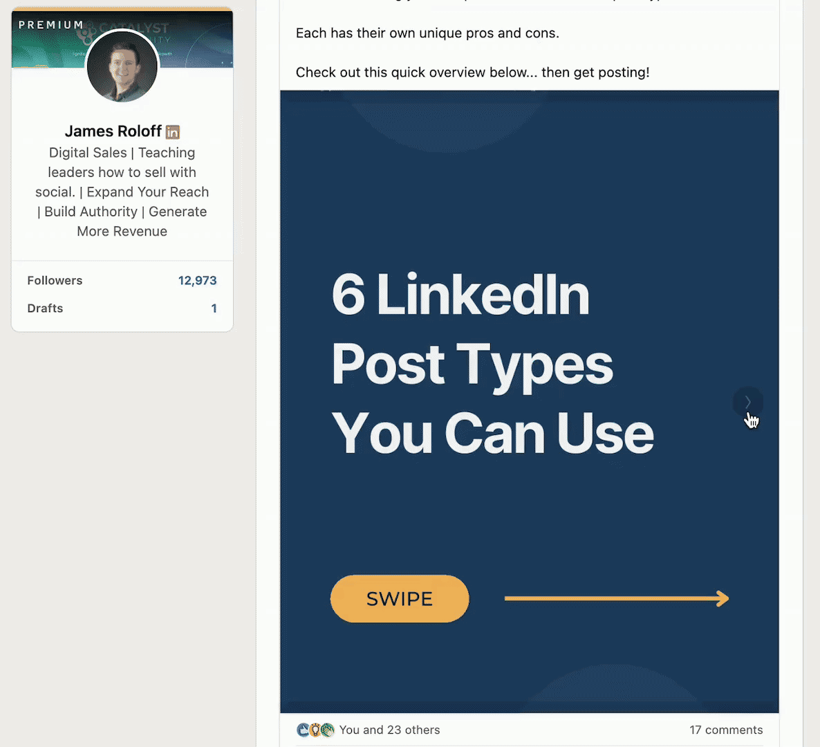 How to Create a Carousel Post on LinkedIn: A Step-by-Step Guide